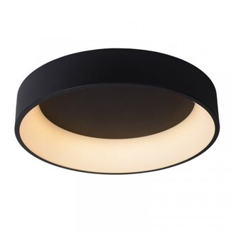 Lucide TALOWE LED - Ceiling light - Ø 60 cm - LED Dim. - 1x42W 3000K - Black - 46100/42/30