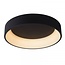 Lucide TALOWE LED - Plafonnier - Ø 60 cm - LED Dim. - 1x42W 3000K - Noir - 46100/42/30