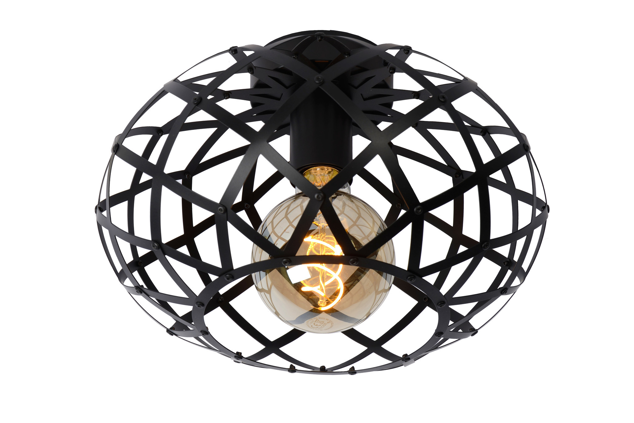WOLFRAM Ceiling lamp - Ø 30 cm - 1xE27 - - 21117/30/30 - perfectlights.be