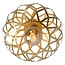 WOLFRAM - Ceiling light - Ø 30 cm - 1xE27 - Matt Gold / Brass - 21117/30/02