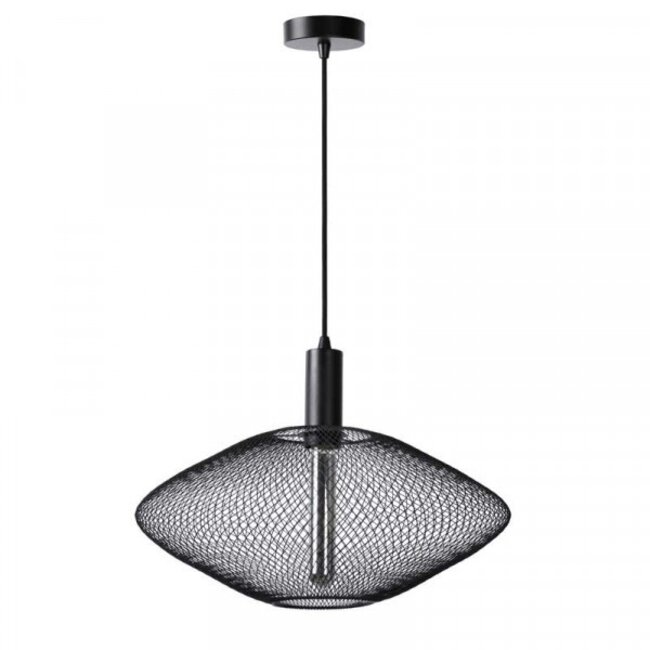 MESH - Pendant lamp - Ø 45 cm - 1xE27 - Black - 21423/45/30