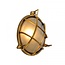 Lucide DUDLEY - Outdoor Wall Lamp - Ø 25 cm - 1xE27 - IP65 - Matt Gold / Brass - 11890/25/02