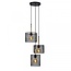 BASKETT - Hanging lamp - 3xE27 - Black - 45459/03/30