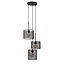 BASKETT - Hanging lamp - 3xE27 - Black - 45459/03/30