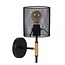 BASKETT - Applique - 1xE27 - Noir - 45259/01/30