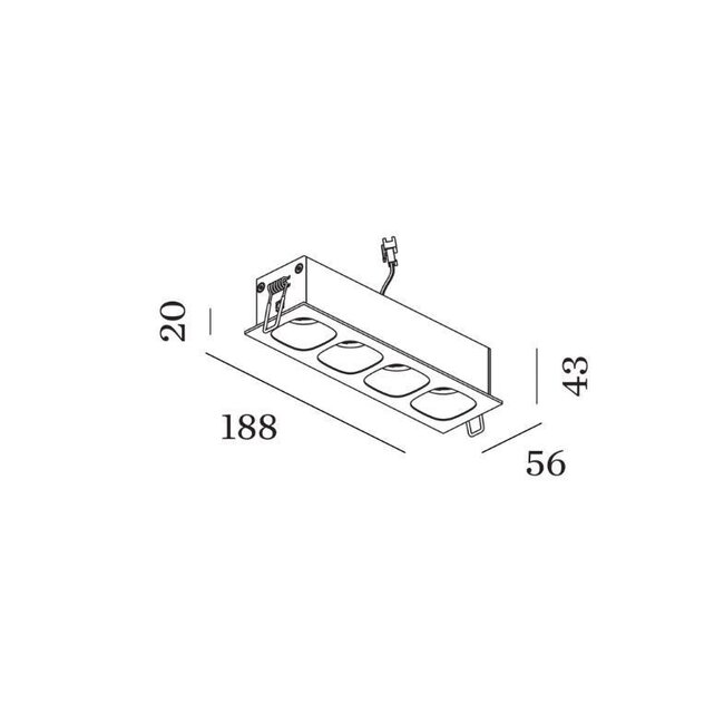 Inbouwspot Pirro 4.0 LED