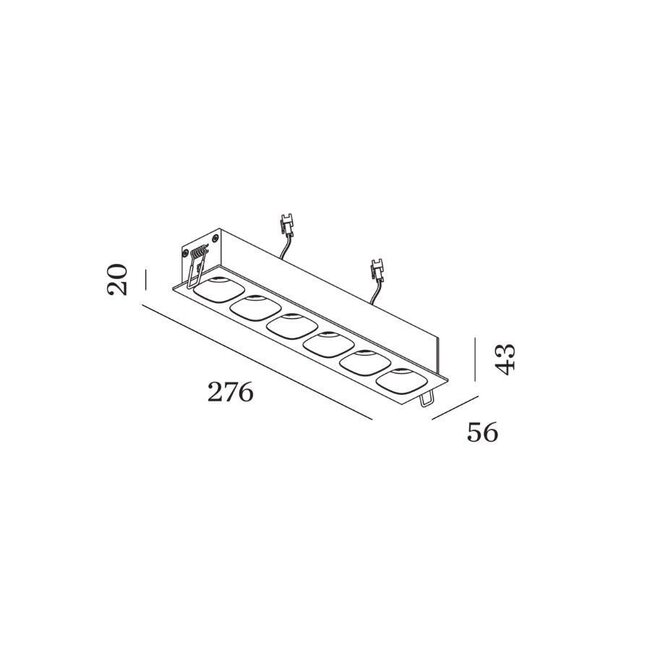 Recessed spot PIRRO 6.0 LED