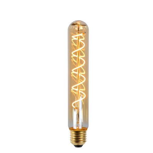 Lucide Ampoule LED - Lampe à incandescence - Ø 3,2 cm - LED Dim. - E27 - 1x5W 2200K - Ambre Lucide Ampoule LED - Lampe à incandescence - Ø 3,2 cm - LED Dim. - E27 - 1x5W 2200K - Ambre
