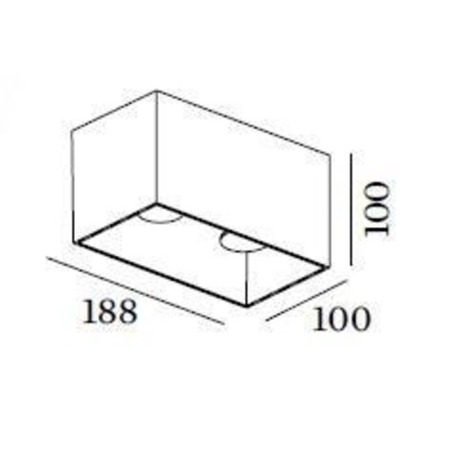 Spot de plafond Box CEILING 2.0 LED