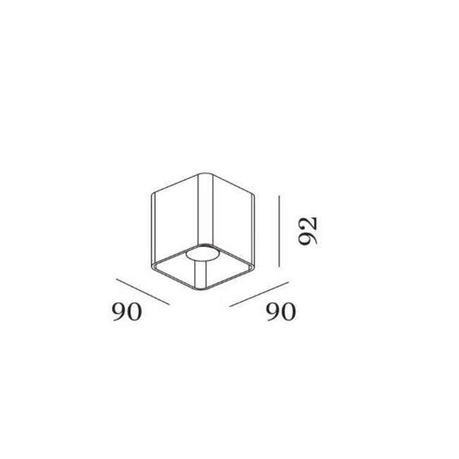 Spot de plafond DOCUS 1.0 LED