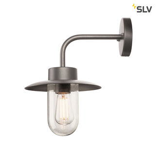 slv Wall lamp MOLAT E27 anthracite IP44