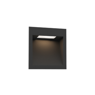 Wever & Ducré ORIS WALL 1.3 LED recessed fitting black