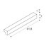 Wall lamp L-Line 60 Gray