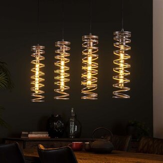 LioLights Hanging lamp 4L spiral