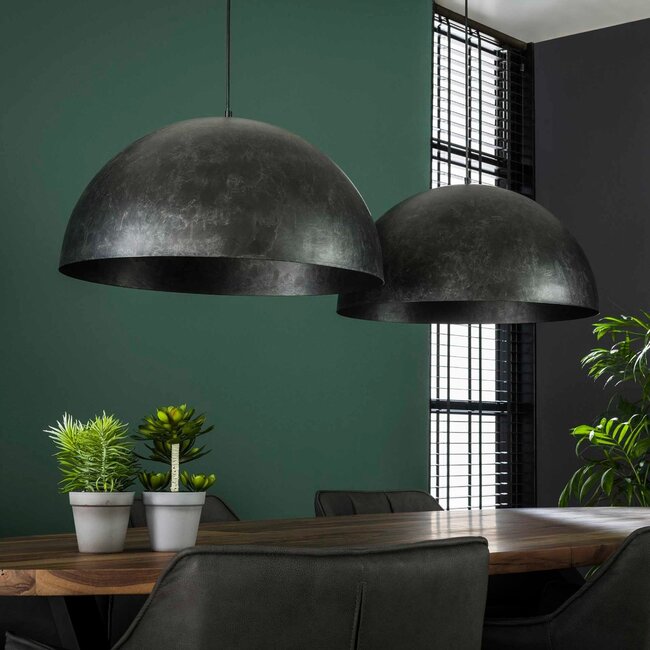 Pendant lamp 2x Ø60 Dome