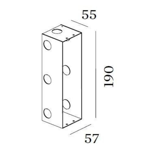 Wever & Ducré ORIS 0.7 Built-in concrete housing Wever & Ducré ORIS 0.7 Built-in concrete housing