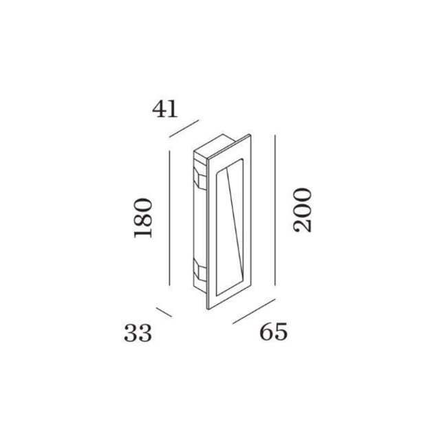 Encastré ORIS OUTDOOR 0.7 LED
