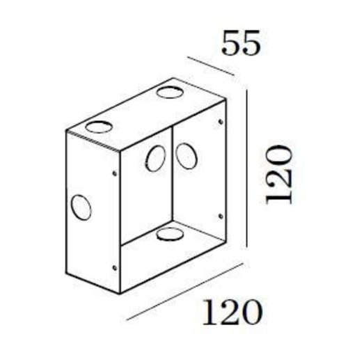 Wever & Ducré ORIS 1.3 Built-in concrete housing Wever & Ducré ORIS 1.3 Built-in concrete housing