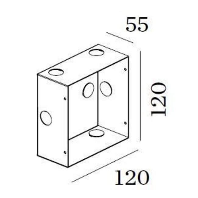 ORIS 1.3 Built-in concrete housing