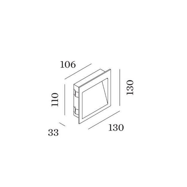 Encastré ORIS OUTDOOR 1.3 LED