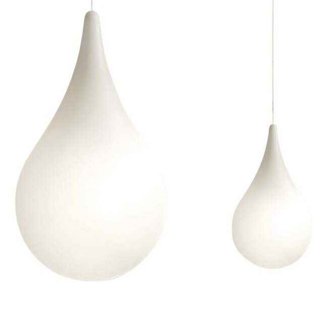 Liquid Light Drop 2 Pendulum White