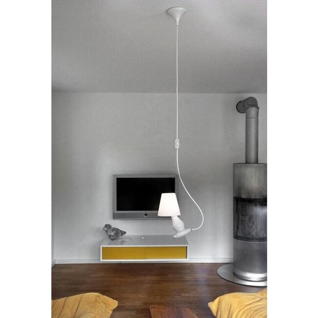 Lampe suspendue Flap flap blanc