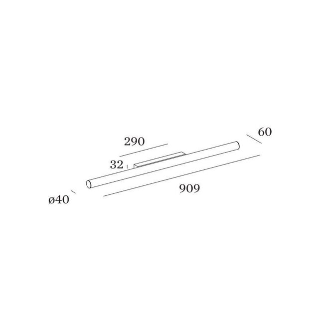 Applique à LED Mirba 3.0 IP44