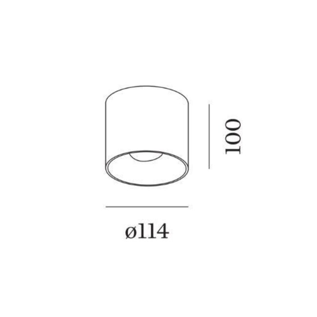 Ceiling spot RAY 1.0 LED