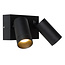 TAYLOR - Wall spotlight Outdoor - 2xGU10 - IP44 - Black - 09831/02/30