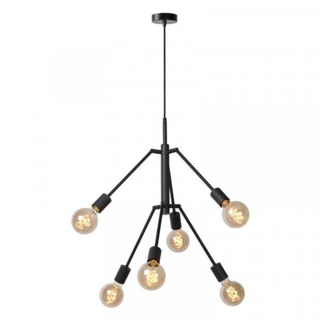 LESTER - Ceiling light - 6xE27 - Black - 21424/06/30