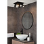 TAYLOR - Ceiling spotlight Bathroom - LED Dim to warm - GU10 - 4x5W 2200K/3000K - IP44 - Black - 09930/20/30
