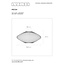 MESH - Ceiling light - Ø 45 cm - E27 - Matt Gold/ Brass - 21123/45/02