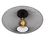 MESH - Ceiling light - Ø 45 cm - E27 - Black - 21123/45/30