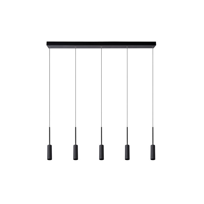 TUBULE - Hanging lamp - LED - 5x7W 2700K - Black - 24401/35/30