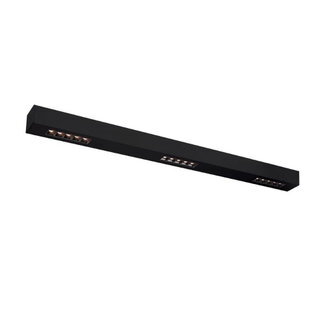 SLV Q-Line CL, 1 m Zwart LED opbouwprofiel