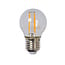 LED BULB - Filament lamp - Ø 4,5 cm - LED Dimb. - E27 - 1x4W 2700K - Transparant