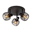 Lucide MAREN - Ceiling spotlight - 3xE14 - Black