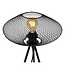 MESH - Lampe à poser - Ø 30 cm - 1xE27 - Noir - 21523/01/30