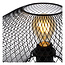 MESH - Lampe à poser - Ø 30 cm - 1xE27 - Noir - 21523/01/30