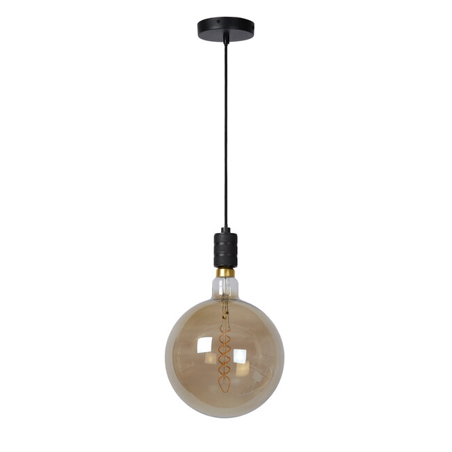 JOVA - Hanging lamp - Ø 4.6 cm - 1xE27 - Black - 08426/01/30