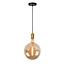 JOVA - Hanglamp - Ø 4,6 cm - 1xE27 - Mat Goud / Messing - 08426/01/02