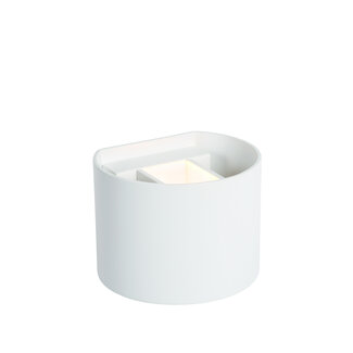 Lucide AXI - Wall spotlight Bathroom - LED - IP54 - White - 69201/06/31