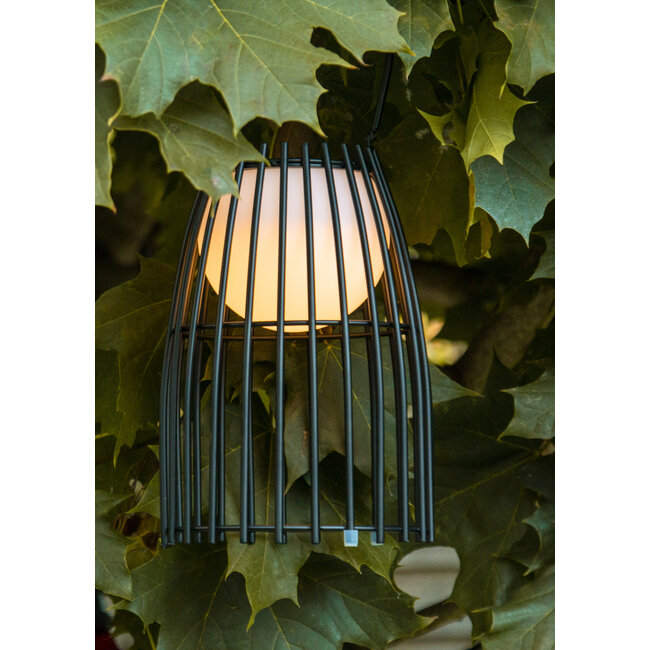 FJARA - Lampe à poser Extérieur - Ø 17,5 cm - LED Dim. - 1x0.3W 3200K - IP44 - Noir - 06801/01/30