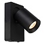 NIGEL - Spot mural - LED - GU10 - 1x5W 3000K - Avec borne de recharge USB - Noir - 09929/06/30