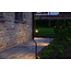 LED bollard 60cm Lattice Matt Black