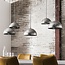 Liolights Hanging lamp Ator 5-light metal / silver