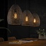 Liolights Hanging lamp 3xØ26 Armor Oval