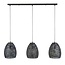 Liolights Hanging Lamp 3xØ26 Armor Oval
