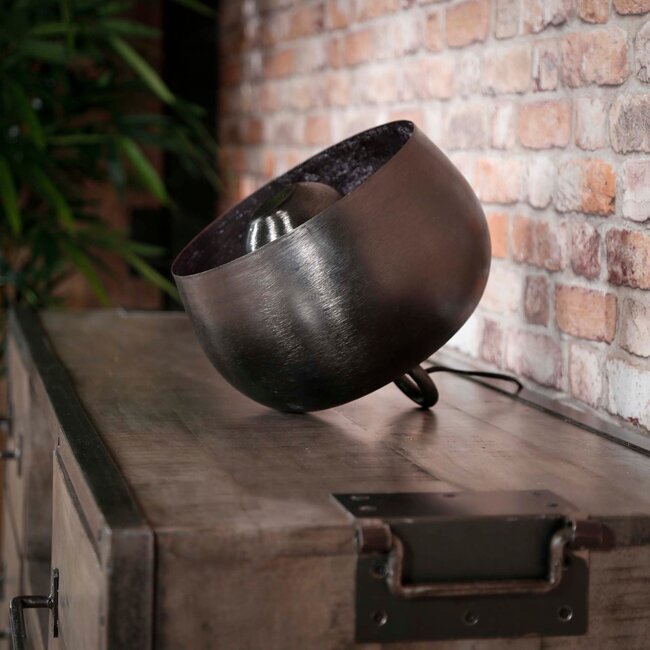 Liolights Basket Table Lamp Ø28 Black/Nickel