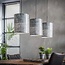 Hanging lamp LioLights Rosuv 3xØ20 cylinder